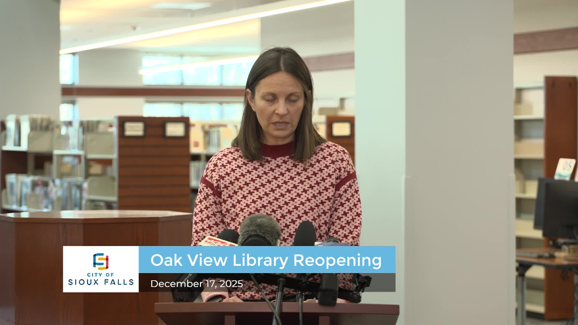 Thumbnail image for One Sioux Falls Media Briefing 12-17-25